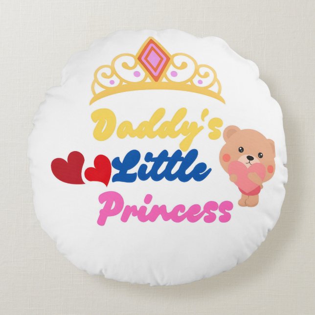 Rund fyllning, rund kudde, söt kuddedesign. rund kudde (Framsidan)