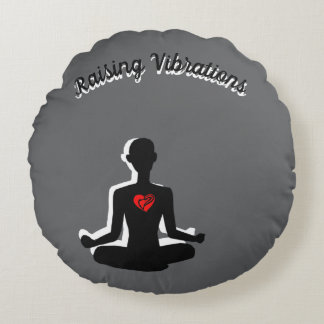 Rund höjande vibrationer kudde