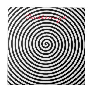 Rund hypnos Spiral Thunder_Cove Kakelplatta