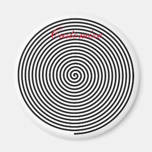 Rund hypnos Spiral Thunder_Cove Magnet