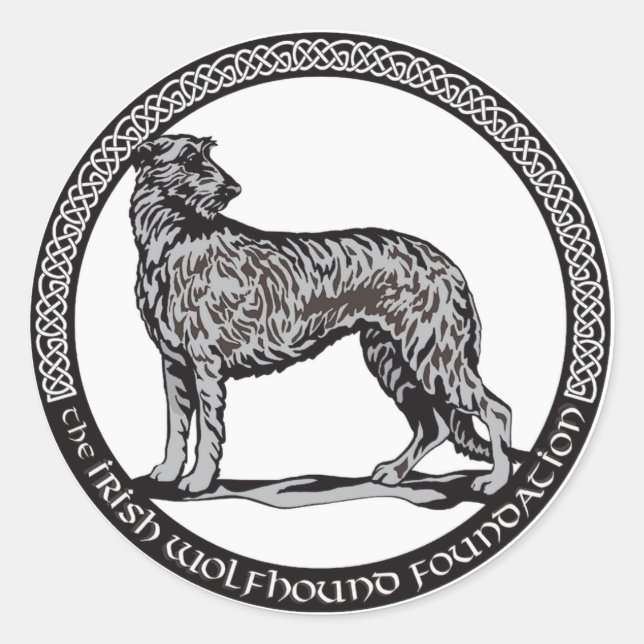 Rund IWF-Logotyp, etikett (Framsida)