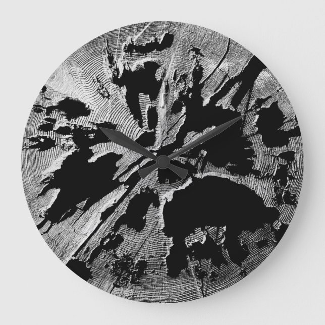 Rund klocka för rotlogg (Framsida)