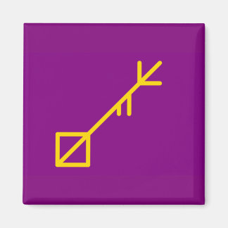 Rund knapp, liten, 1,4 tum Isle of Sessrumnir Magnet