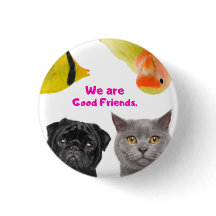 Rund knapp, liten, 1,4 tum