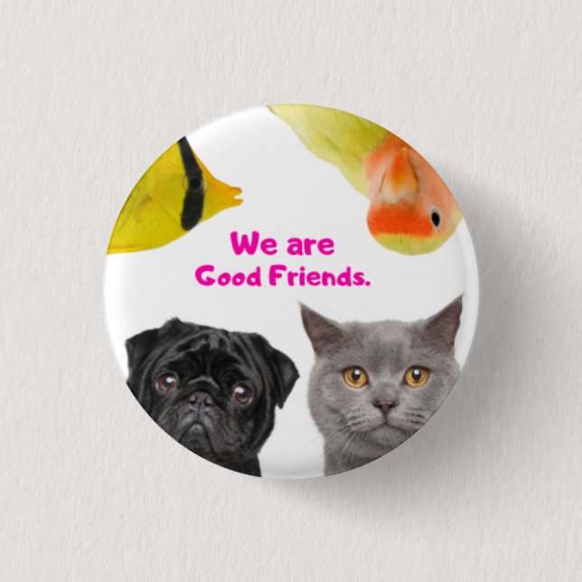 Rund knapp, liten, 1,4 tum knapp (Framsida)