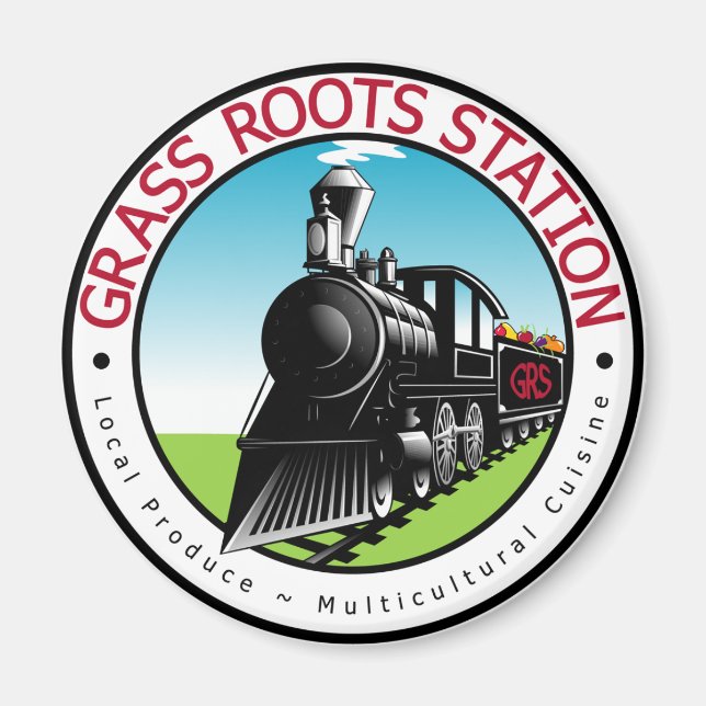 Rund knapp magnet (Framsidan)