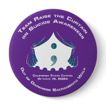 Rund knapp, stor, 4 tum