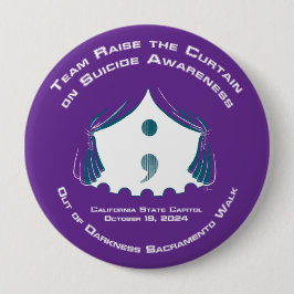 Rund knapp, stor, 4 tum knapp