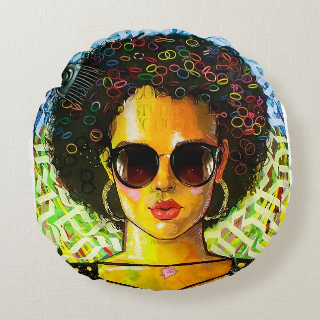 Rund kudd kudde (Framsidan)