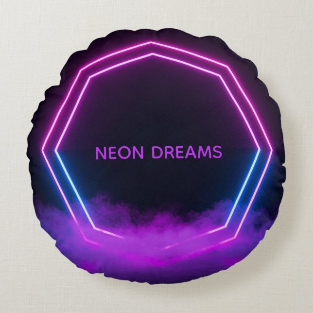 Rund Kuddöta Kudde (Framsidan)