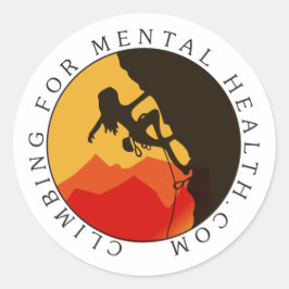 Rund Logotyp, etikett, glansig Runt Klistermärke