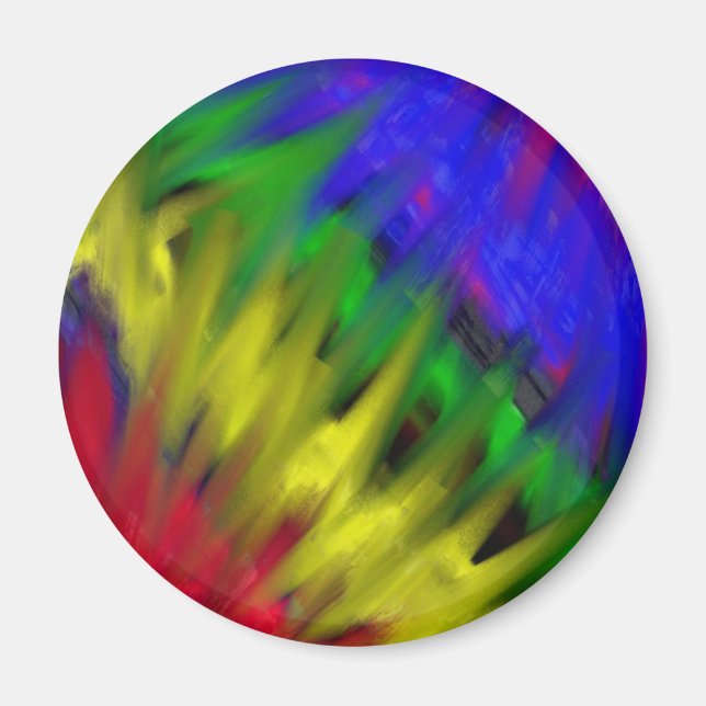Rund magnet (Framsidan)