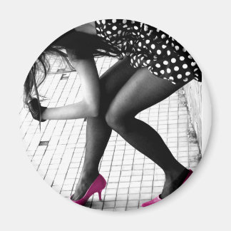 Rund magnet - anpassad