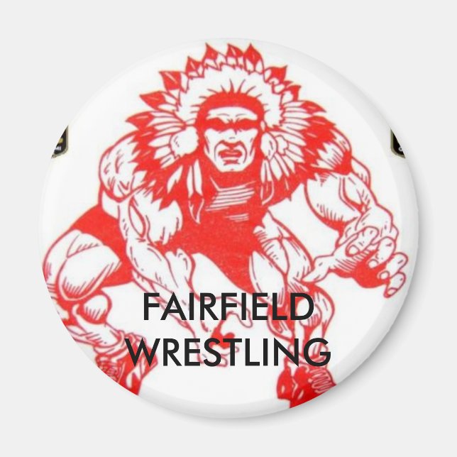 Rund magnet - anpassad (Framsidan)