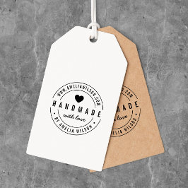 Rund, modig webbplats som hanteras med Kärlek Hear Självfärgande Stämpel