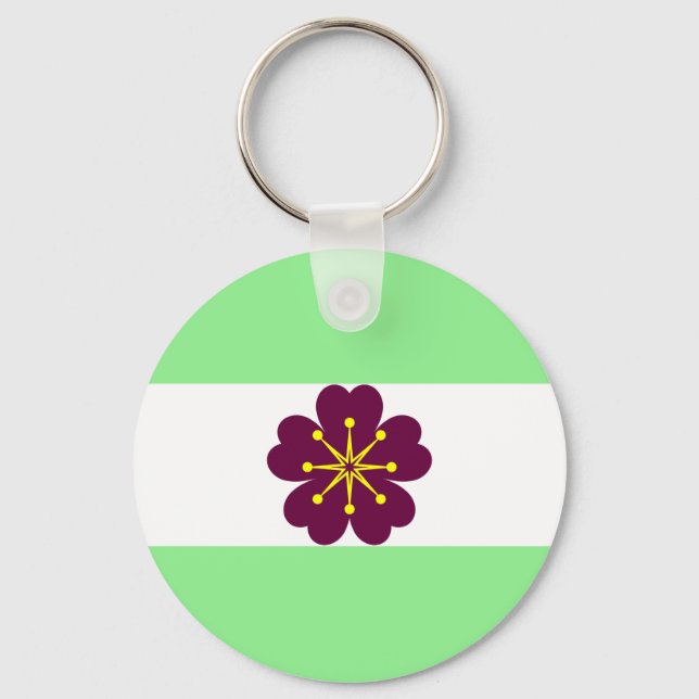 Rund nyckelkedja för Pride i diameter Nyckelring (Framsida)