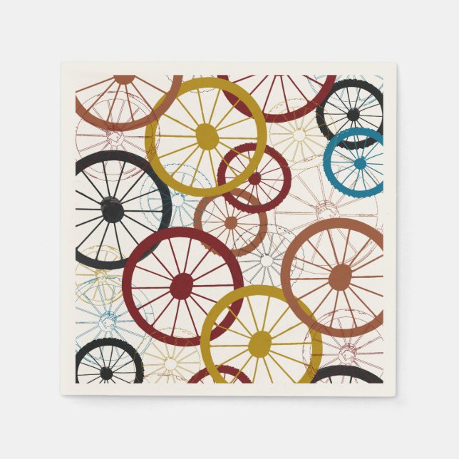 Rund och runda pappersservett (Framsidan)