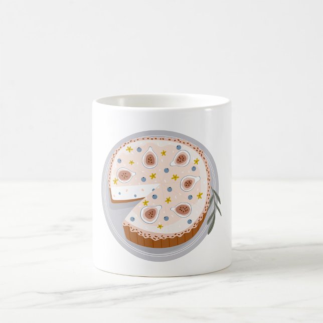 Rund ostkaka kaffemugg (Skapare uppladdad)