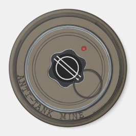 Rund pansarvärnsmina magnet