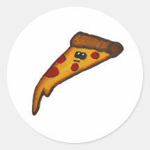 Rund pizzadecal