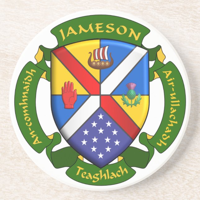 Rund sandstone-Underlägg Underlägg (Framsidan)