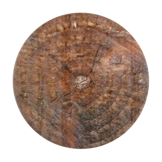 Rund skärning av skivor, naturlig gåva av stil (Framsidan)