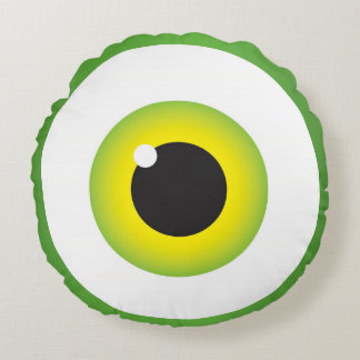 Rund stor Eyeball-fyllning Rund Kudde