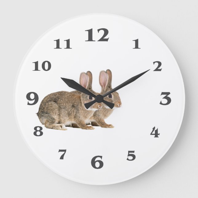 Rund (stor) väggklocka (Framsida)