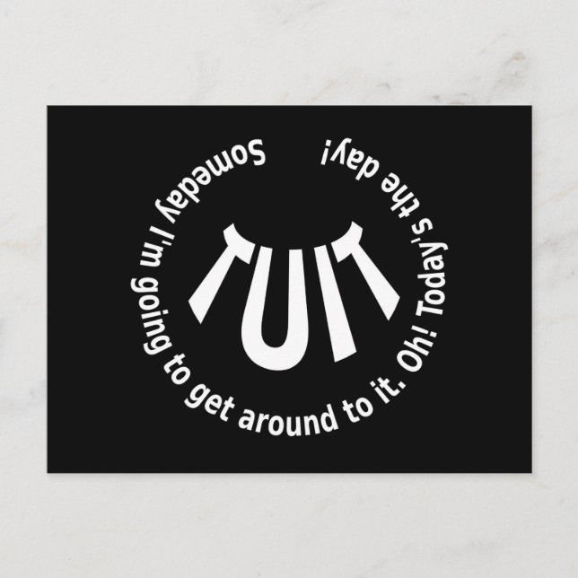 Rund TUIT Vykort (Framsida)