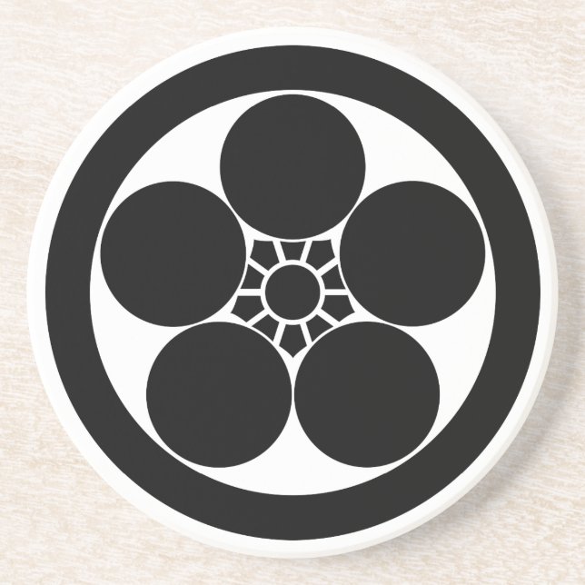 Rund Umebachi Underlägg Sandsten (Framsidan)