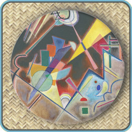 RUND UNDERLÄGG - "Tiefes Braun" - Kandinsky