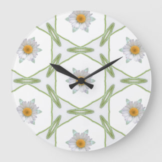 Rund väggklocka - Geometrisk tusenskönadesign
