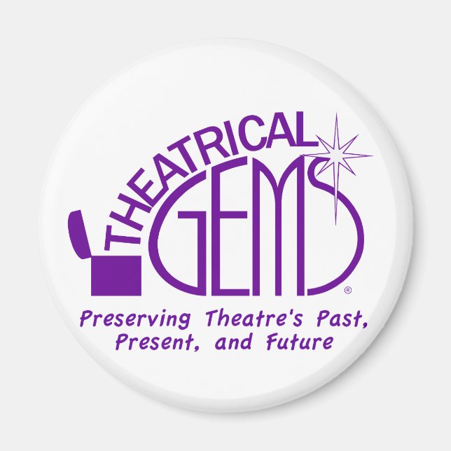 Rund vit magnet (Framsidan)