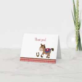 Rund, Westernt uppfällt Tackkort