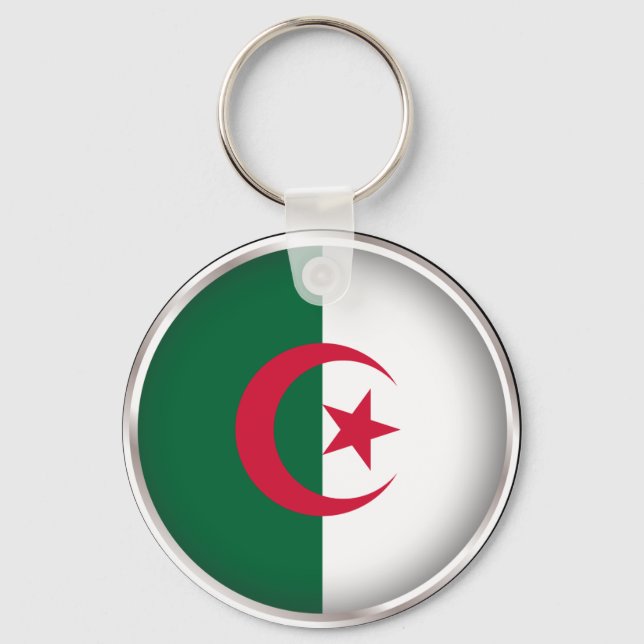 Runda Algeriet Nyckelring (Framsida)