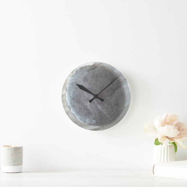 Runda engelska tea Wall Clock Rund Klocka (Hem)