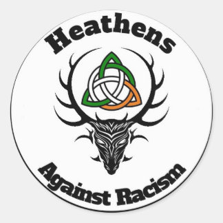 Runda fästdon -3 runt klistermärke