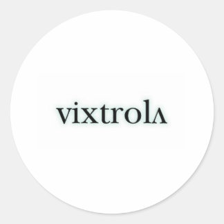 Runda fästpunkter - Anpassad Runt Klistermärke