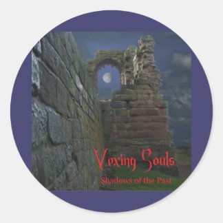 Runda fästpunkter - Anpassad Runt Klistermärke