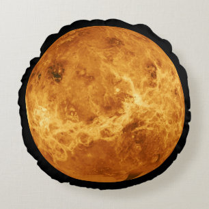 Runda för planetVenus jordklot Rund Kudde