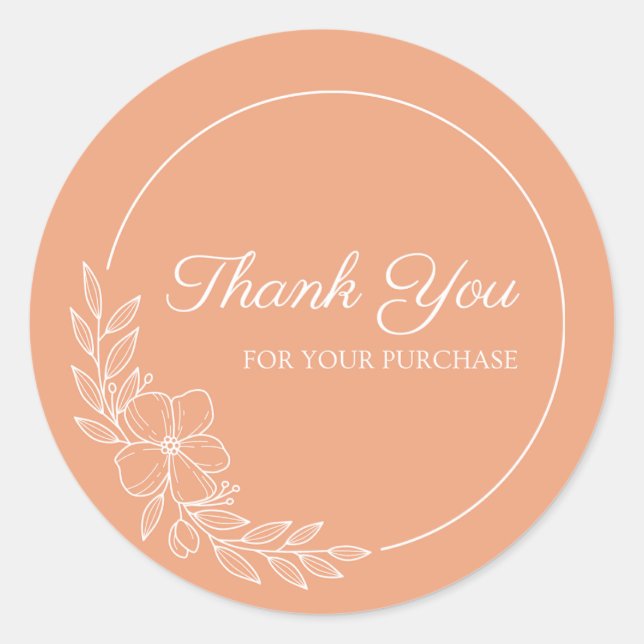 runda klistermärken (Framsida)