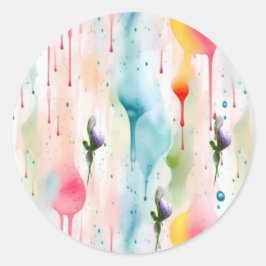 Runda klistermärken