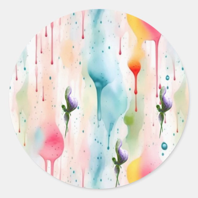 Runda klistermärken (Framsida)