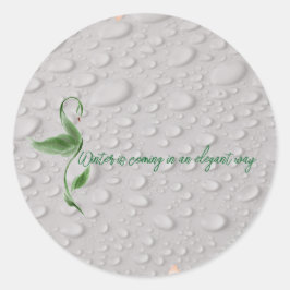 Runda klistermärken