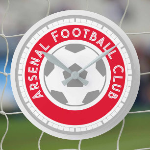 Runda klocka för fotboll Fläkt eller fotboll