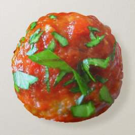 runda kuddar av meatboll