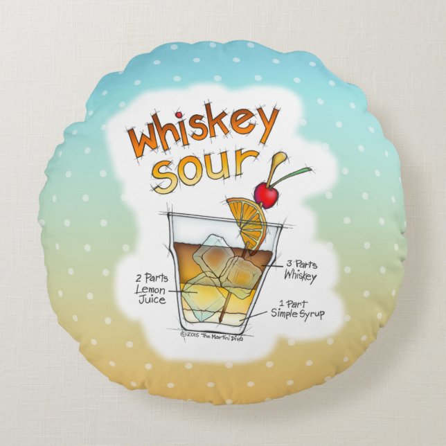 RUNDA KUDDAR - WHISKEY SOUR RECEPT COCKTAIL KONST (Framsidan)