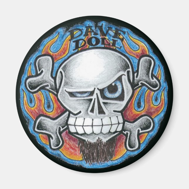 Runda magneter (Framsidan)