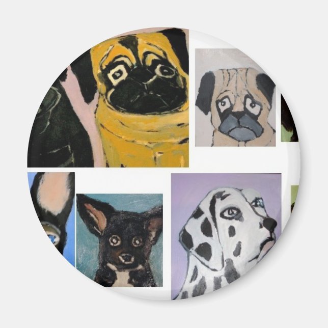 Runda magneter (Framsidan)