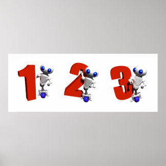 RUNDA MED NUMMER POSTER